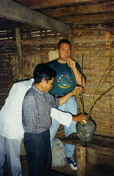 Drinking Lao Alcohol